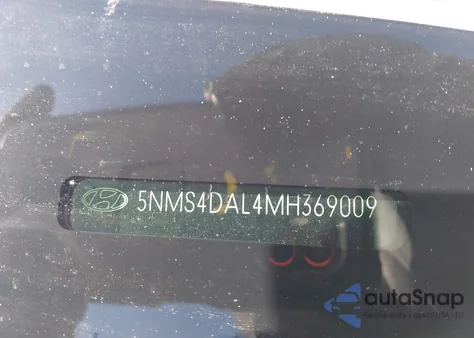 2021 Hyundai Santa Fe Limited from USA, damaged, VIN 5NMS4DAL4MH369009